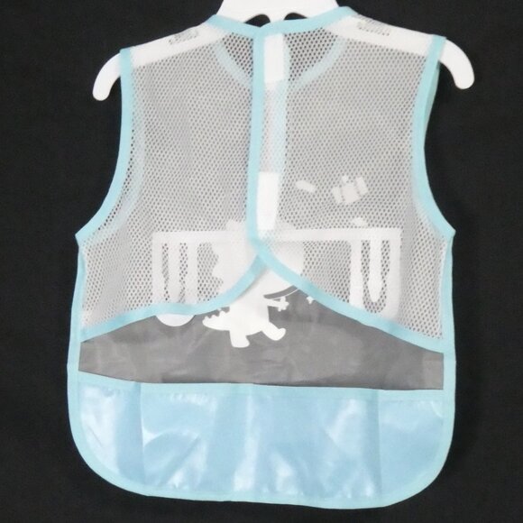 Baby - Infant - Toddler | OS - one size | Waterproof Bib Vest | Velcro Back - Picture 2 of 15